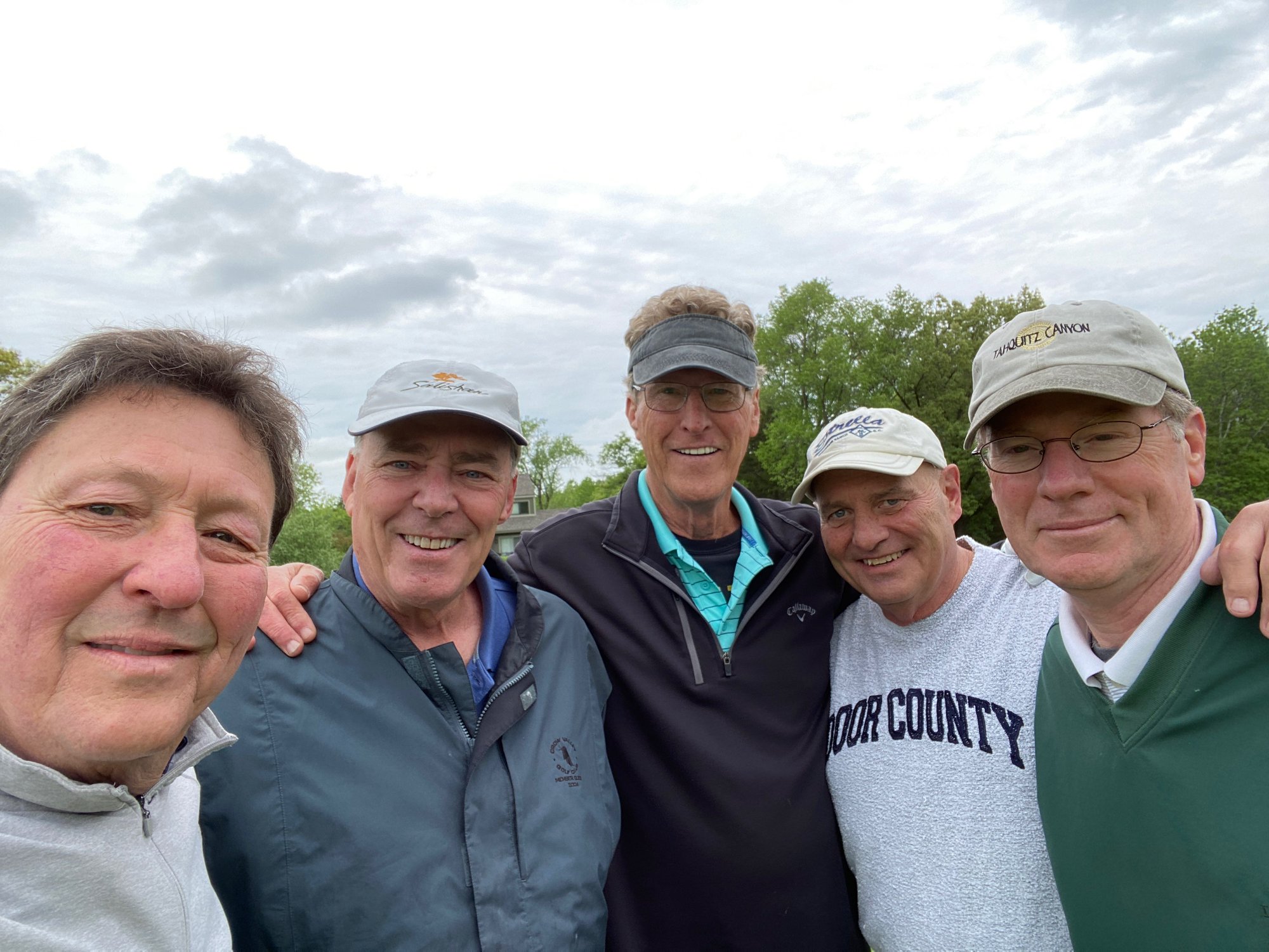5 men from the Iowa City West High Class of 1972 and 1973